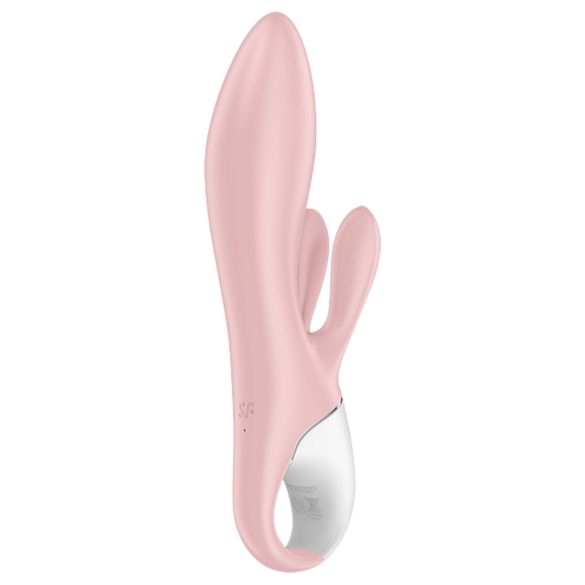 Satisfyer - vibrátor s pumpou a ušima - růžový