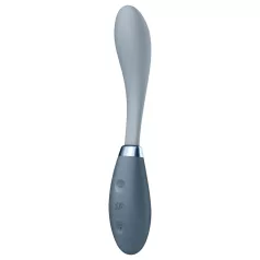   Satisfyer - vibrátor na G-bod - flexibilní, dobíjecí - šedý