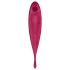 Satisfyer Twirling Pro - vibrátor na klitoris ovládaný aplikací (červený)