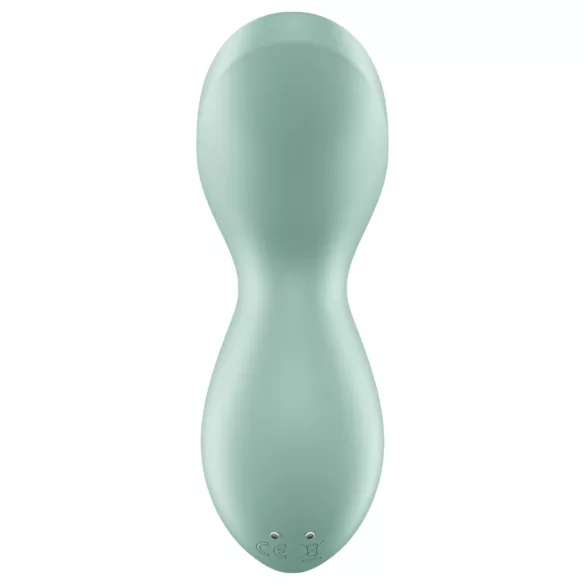 Satisfyer Exciterrr - vibrátor na klitoris s rotujícími kuličkami - zelený