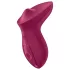 Satisfyer Exciterrr - rotační vibrátor na klitoris s perlami - červený