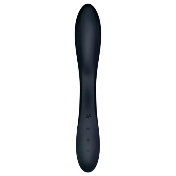 Satisfyer Rrrolling - vibrátor na G-bod s pohyblivými kuličkami - černý