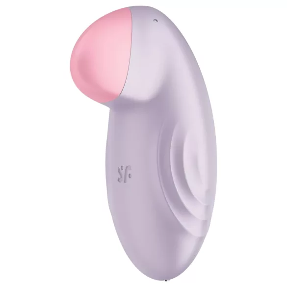 Satisfyer Tropical Tip - vibrátor na klitoris ovládaný aplikací (fialový)