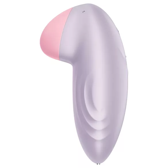 Satisfyer Tropical Tip - vibrátor na klitoris ovládaný aplikací (fialový)