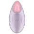 Satisfyer Tropical Tip - vibrátor na klitoris ovládaný aplikací (fialový)