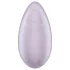 Satisfyer Tropical Tip - vibrátor na klitoris ovládaný aplikací (fialový)