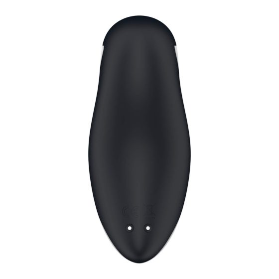 Satisfyer Orca - vodotěsný stimulátor klitorisu na baterie (černobílý)