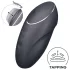 Satisfyer - 2v1 vibrátor na klitoris - černý