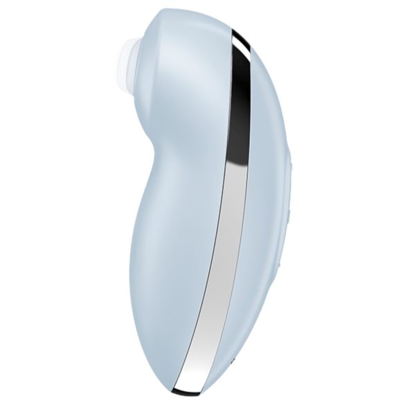 Satisfyer Tap & Climax 2 - vibrátor a stimulátor klitorisu 2v1 - modrý