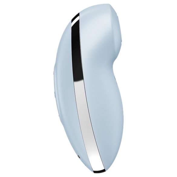 Satisfyer Tap & Climax 2 - vibrátor a stimulátor klitorisu 2v1 - modrý