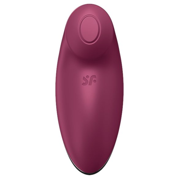 Satisfyer Tap & Climax 2 - 2v1 stimulátor a vibrátor (červený)