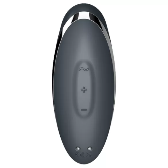 Satisfyer - vibrátor na klitoris 2v1 - šedý