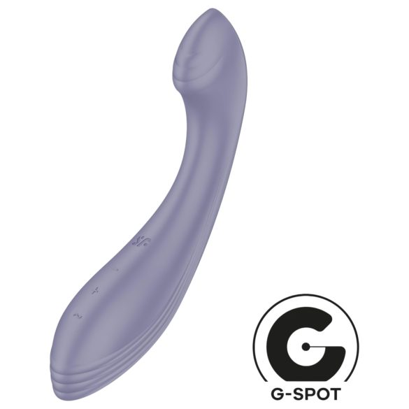 Satisfyer G-Force - vibrátor na bod G - nabíjecí, vodotěsný, fialový