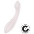 Satisfyer G-Force - vibrátor na bod G - akumulátorový, vodotěsný - béžový