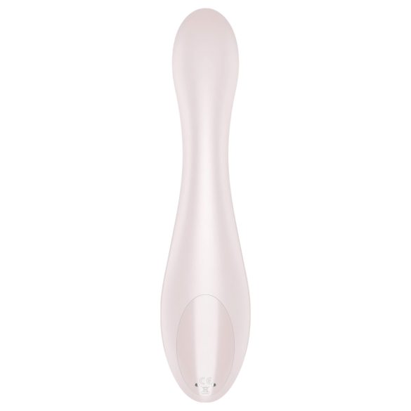 Satisfyer G-Force - vibrátor na bod G - akumulátorový, vodotěsný - béžový