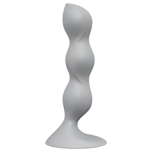 Satisfyer Triple Ball-R - dildo s korálky - šedá