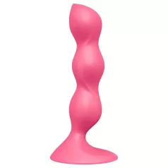  Satisfyer Triple Ball-R - anální vibrátor s kuličkami - růžový