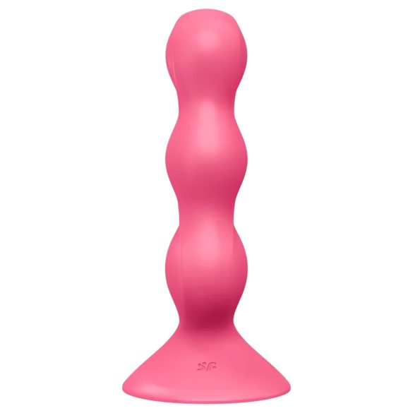 Satisfyer Triple Ball-R - anální vibrátor s kuličkami - růžový