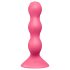 Satisfyer Triple Ball-R - anální vibrátor s kuličkami - růžový