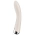 Satisfyer - G-bod vibrátor s rotující hlavicí - béžový