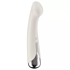   Satisfyer - vibrátor na bod G s rotující hlavicí - béžový