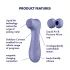 Satisfyer Pro 2 Gen3 - aplikací řízený stimulátor klitorisu s tlakovými vlnami (fialový)