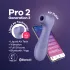 Satisfyer Pro 2 Gen3 - aplikací řízený stimulátor klitorisu s tlakovými vlnami (fialový)