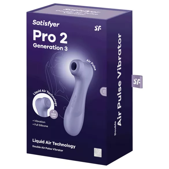 Satisfyer Pro 2 Gen3 - nabíjecí stimulátor klitorisu s tlakovými vlnami