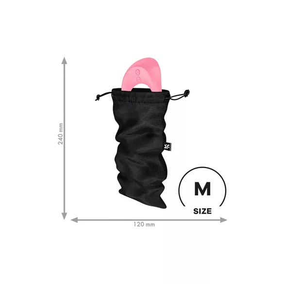 Satisfyer - diskrétní úložná taška - střední - černá