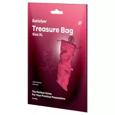   Satisfyer Treasure Bag XL - diskrétní úložná taška na sexuální hračky (růžová)