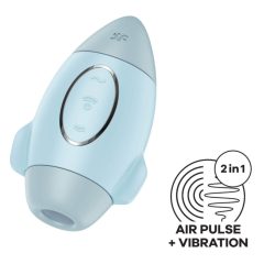   Satisfyer Mission Control - dobíjecí vzduchový stimulátor klitorisu (modrý)