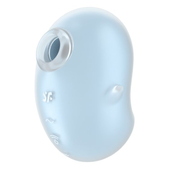 Satisfyer Cutie Ghost - dobíjecí stimulátor klitorisu se vzduchovou vlnou (modrý)