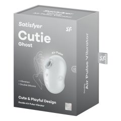  Satisfyer Cutie Ghost - bezdrátový stimulátor klitorisu se vzduchovou vlnou (bílý)