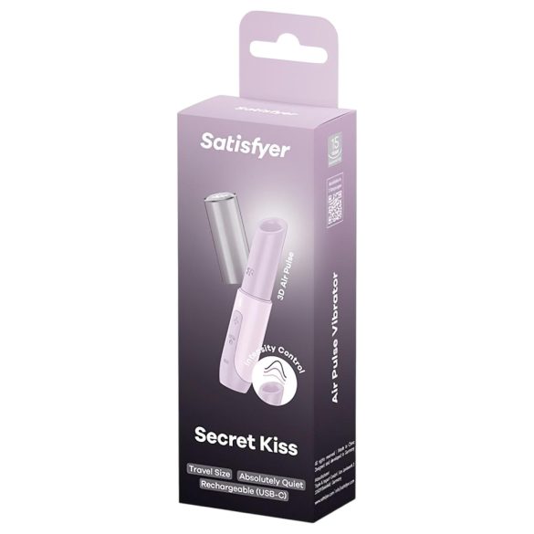 Satisfyer Secret Kiss - vzrušující stimulátor klitorisu (růžový)