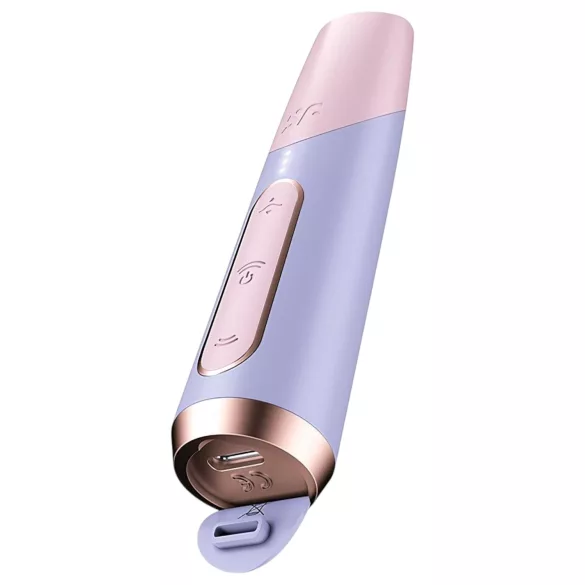 Satisfyer Bold Kiss - vibrátor na klitoris s vlnami vzduchu - růžový