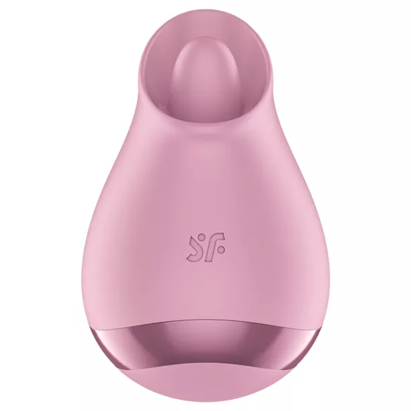 Satisfyer Tongue Player - vibrátor na klitoris s jazýčkem - růžový