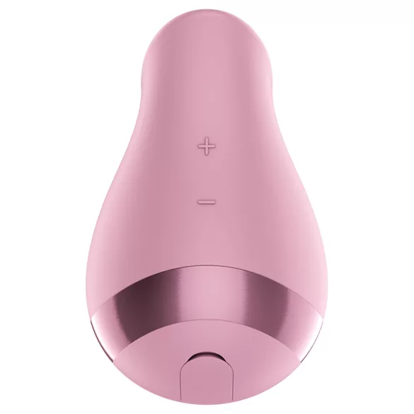 Satisfyer Tongue Player - vibrátor na klitoris s jazýčkem - růžový
