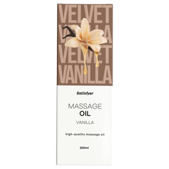 Satisfyer - masážní olej - vanilka (250ml)