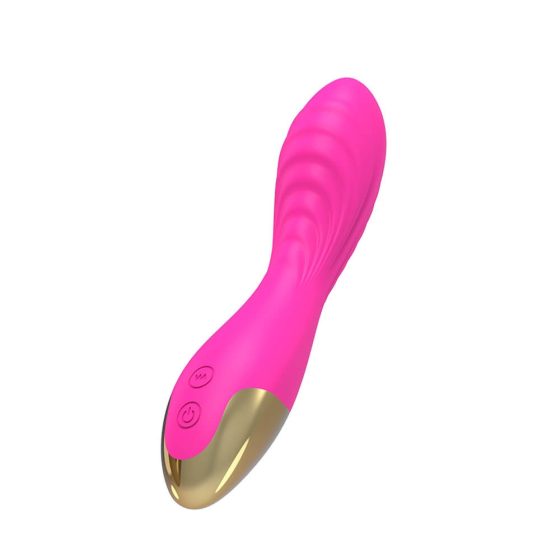 Mrow - Dobíjecí, vodotěsný vibrátor pro bod G (růžový)