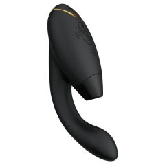   Womanizer Duo 2 - vodotěsný vibrátor bodu G a stimulátor klitorisu (černý)