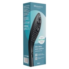 Womanizer Wave - masážní sprchová hlavice (černá)