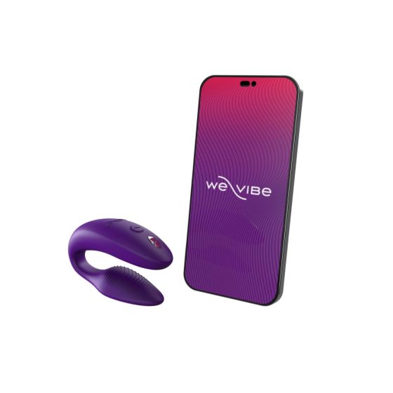We-Vibe Sync - chytrý, dobíjecí, rádiem řízený vibrátor (fialový)