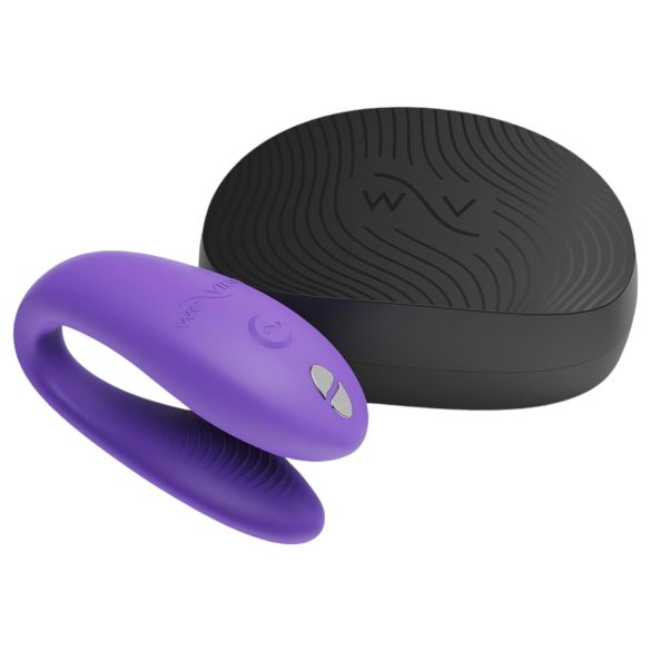 We-Vibe Sync Go - párový vibrátor - chytrý, dobíjecí - fialový