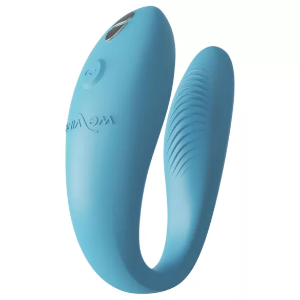 We-Vibe Sync Go - párový vibrátor - chytrý, dobíjecí - tyrkysový
