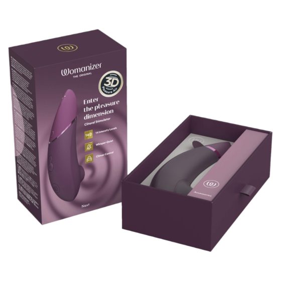 Womanizer Next - dobíjecí, vzduchový stimulátor klitorisu (fialový)