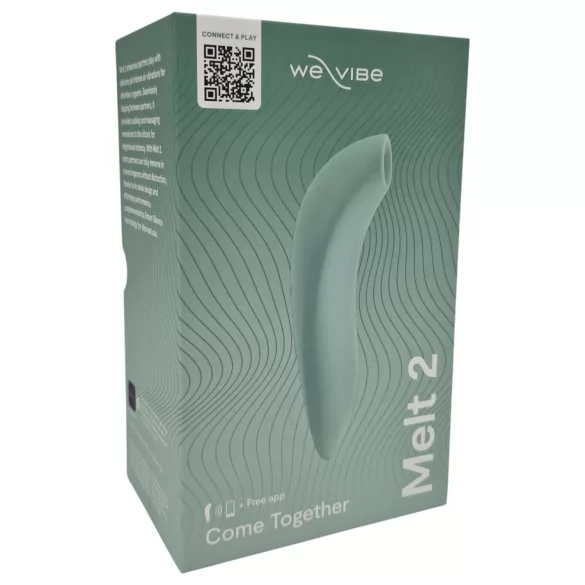 We-Vibe Melt 2 - chytrý stimulátor klitorisu s vlnami vzduchu - tyrkysový