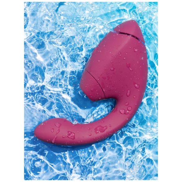 Womanizer - vibrátor na G-bod a klitoris 2v1 - růžová