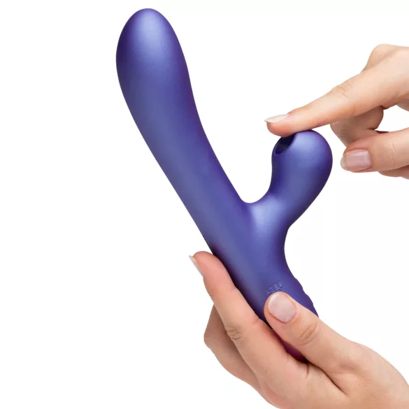 ROMP Pulse - vibrátor na G-bod s tlakovou stimulací klitorisu - fialová
