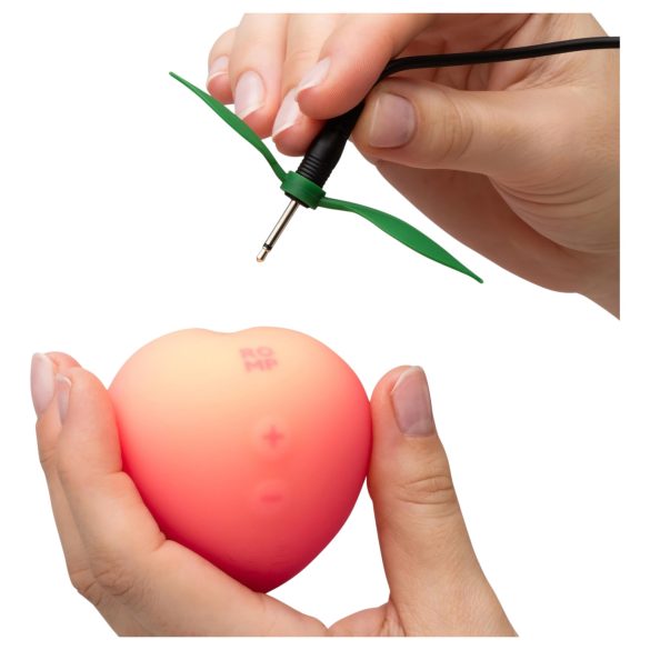 Romp Pink Peach - vibrátor s tlakovými vlnami - růžový