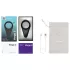 We-Vibe Verge 2 - Vibrační kroužek na penis ovládaný aplikací pro muže (černý)